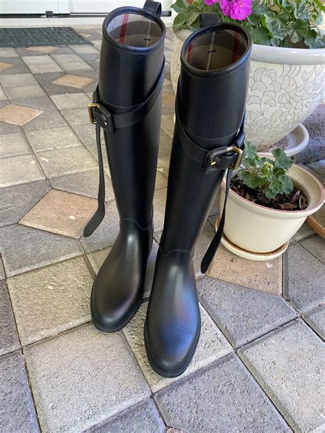 burberry equestrian rain boots reviews|burberry rain boots clearance.